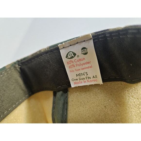 Vintage Camouflage Insulated Baseball Hat Hunting Cap Snapback - Picture 7 of 7